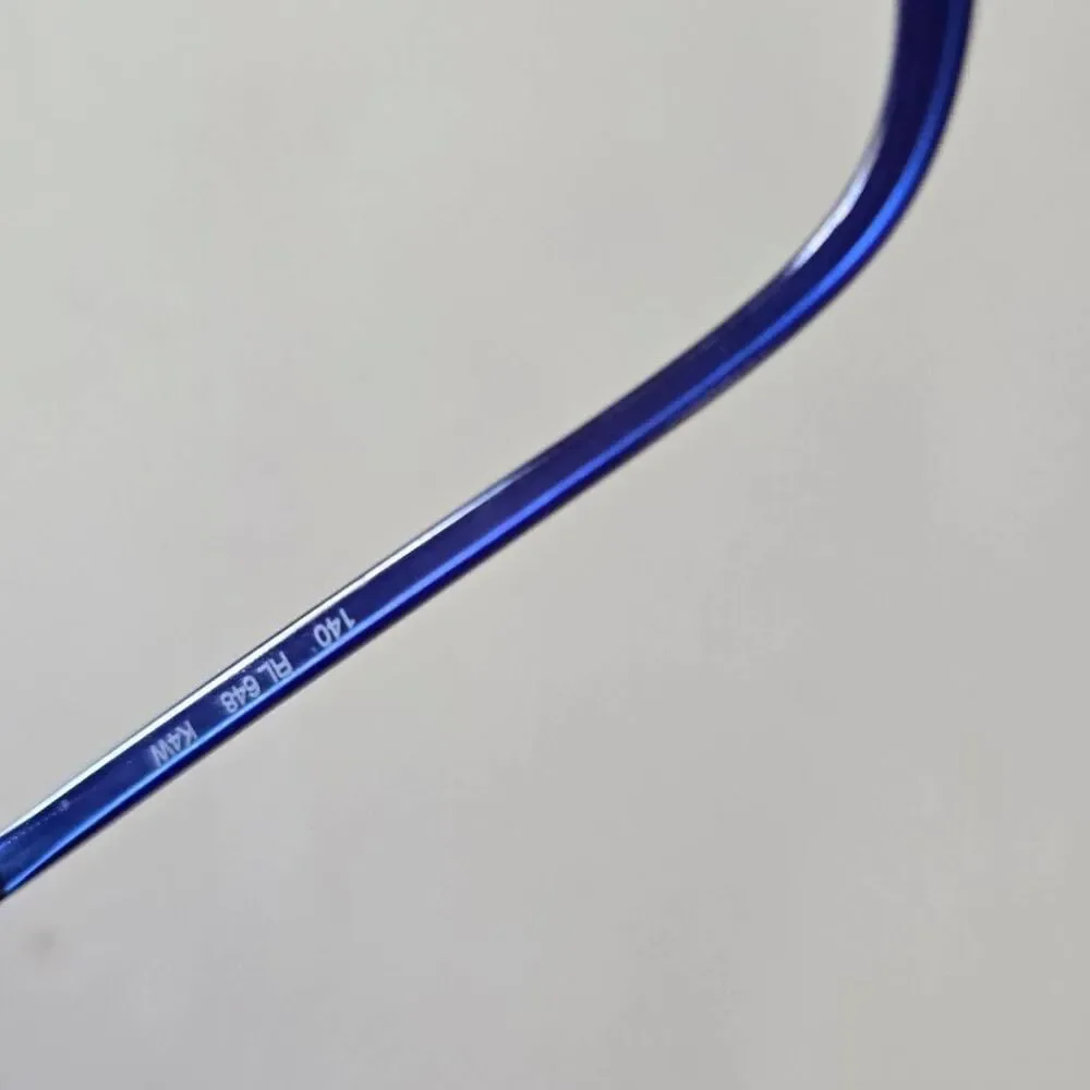 Ralph Lauren 140 rl648 k4w glasses Black Blue Oval Shape